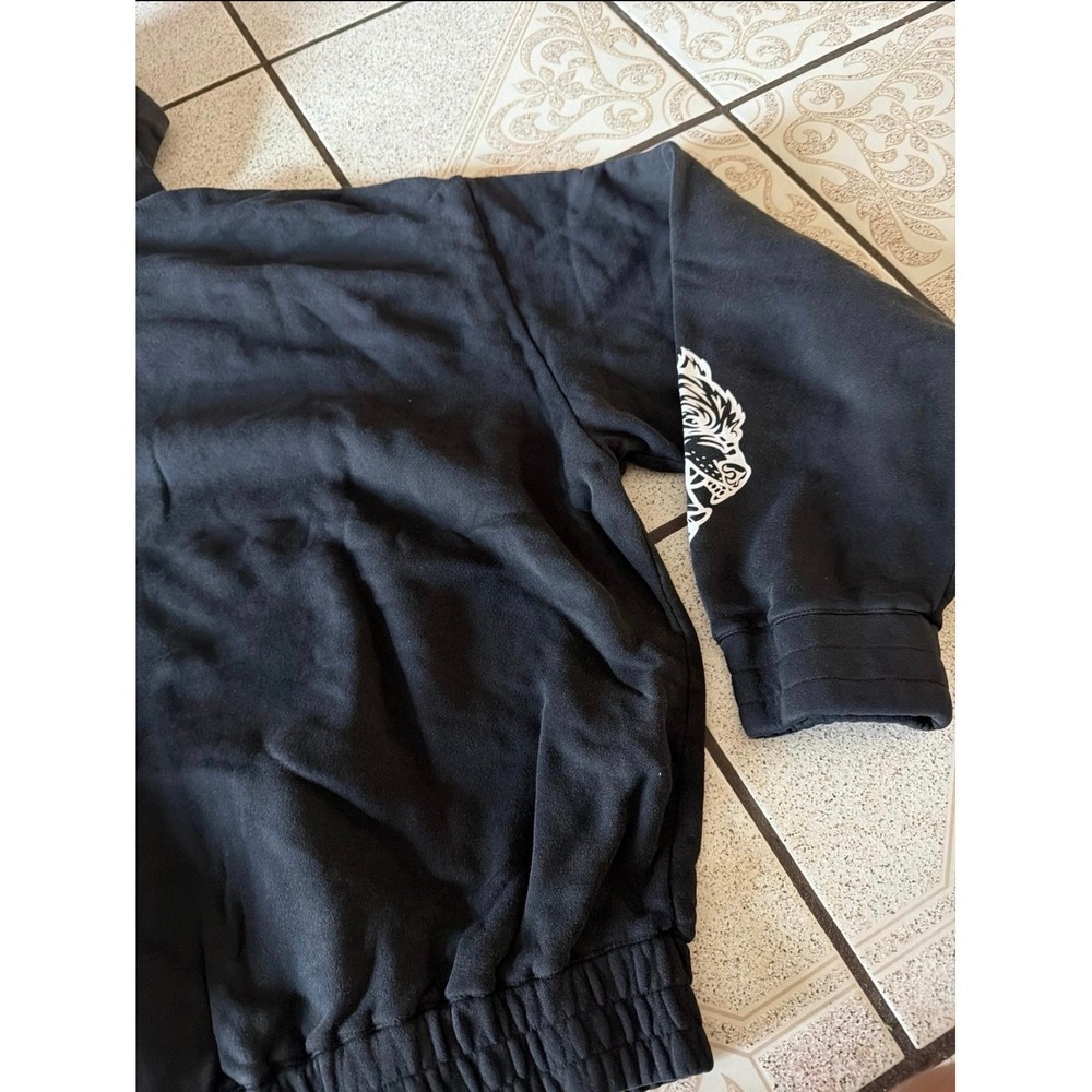 Darc Sport LA Wolf Chambers Zip Hoodie Black Full Zip Jacket Men's Medium NWT - Picture 6 of 8